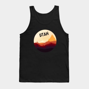 Utah skiing - Utah Camping Tank Top